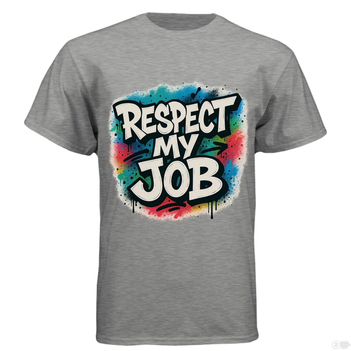 Dark Heather Grey (60/40) - FRONT